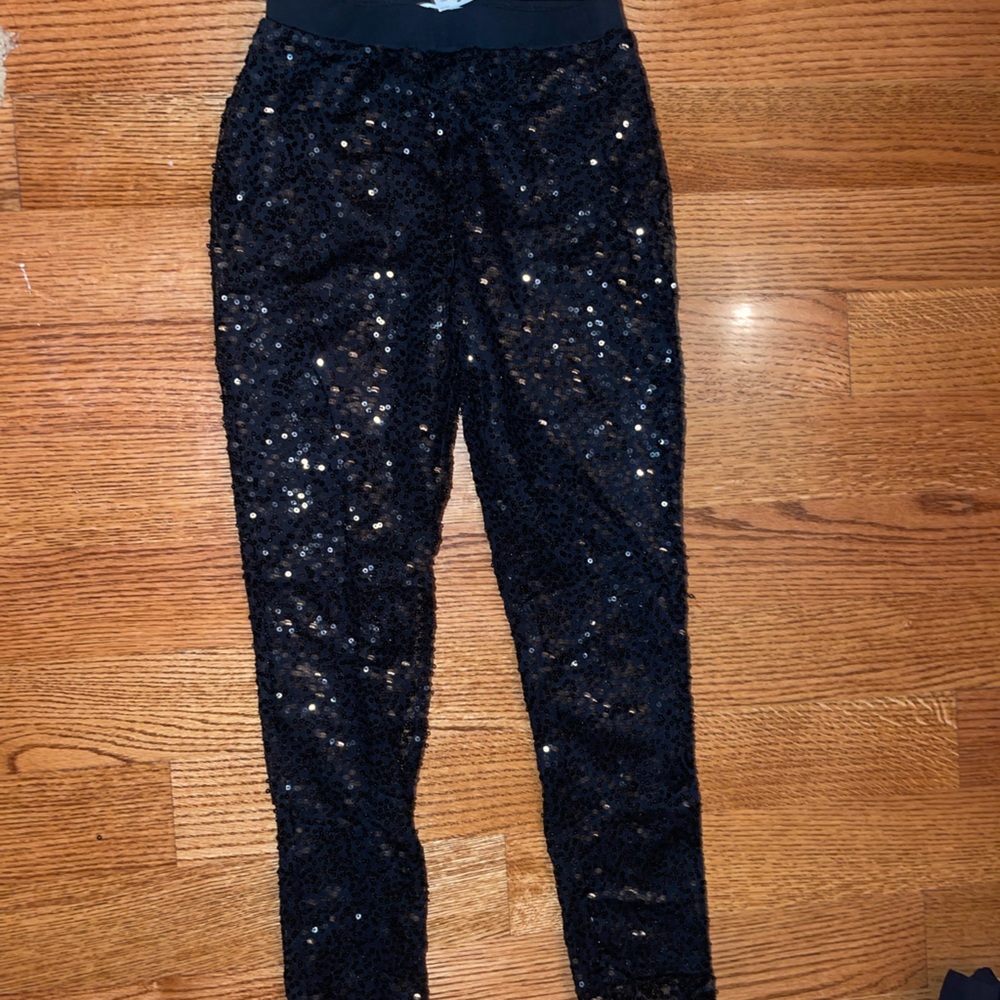 Abercrombie kids sparkly pants